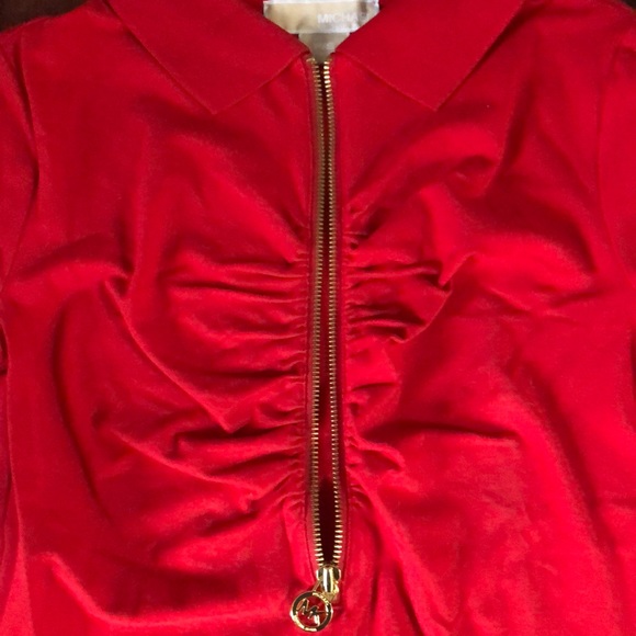 NWT Red MK Top - Picture 6 of 6